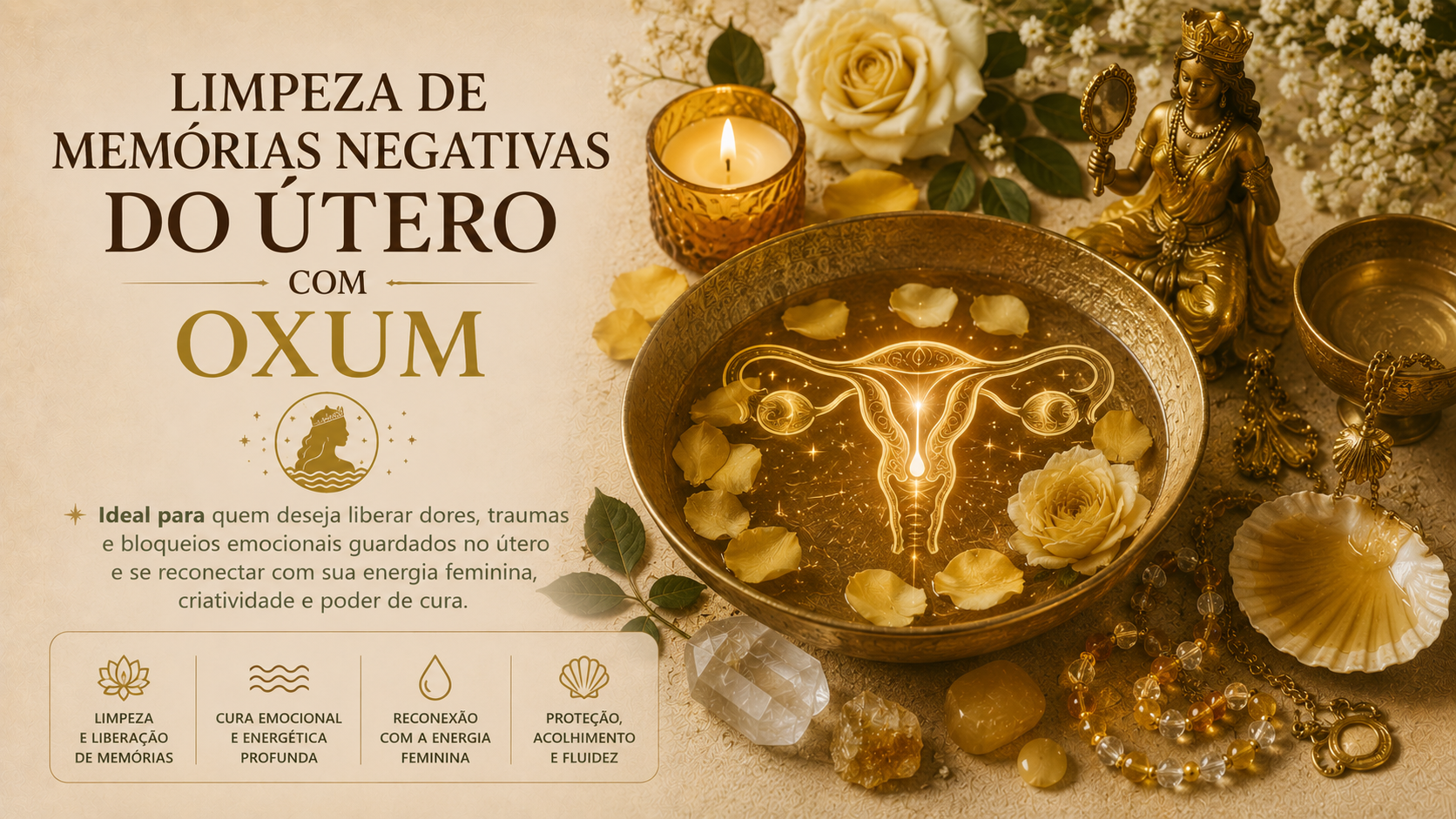 Limpeza de Memórias Negativas do Útero com Oxum
